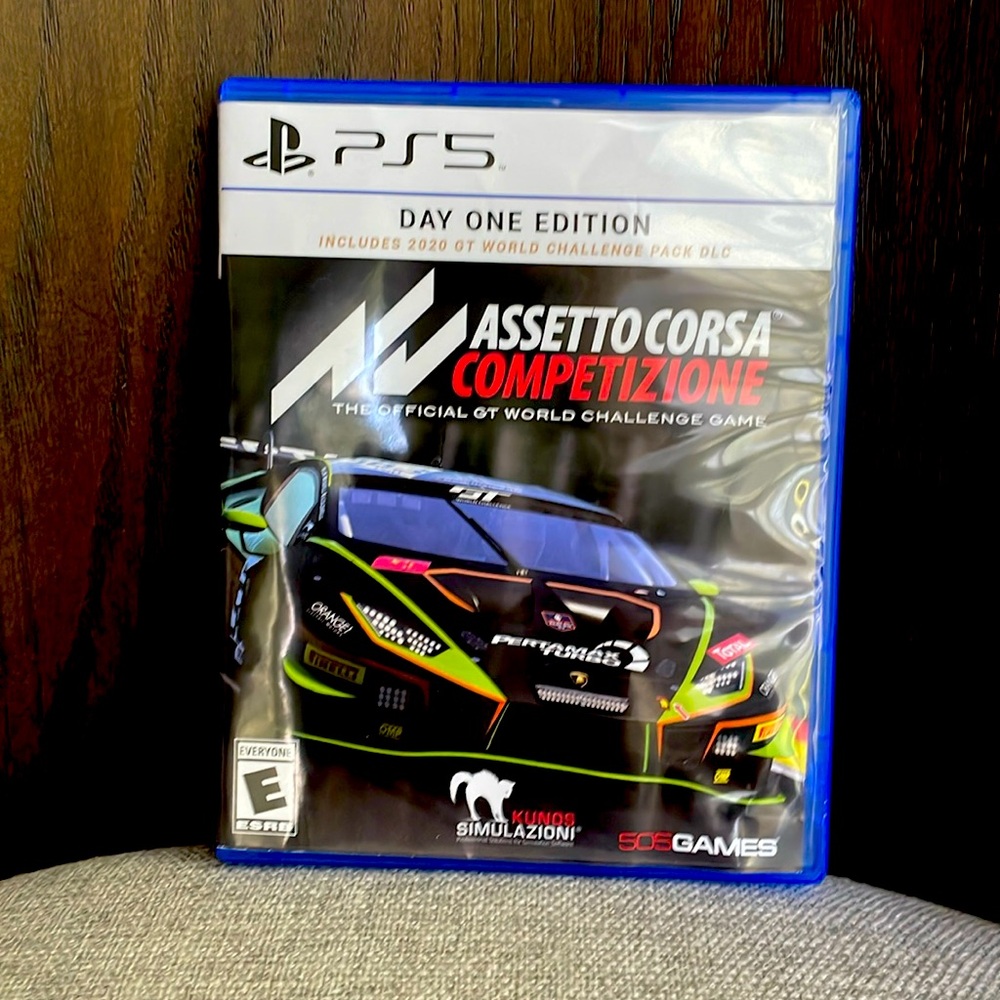 PS5 Assetto corsa the official GT world challenge game day one edition